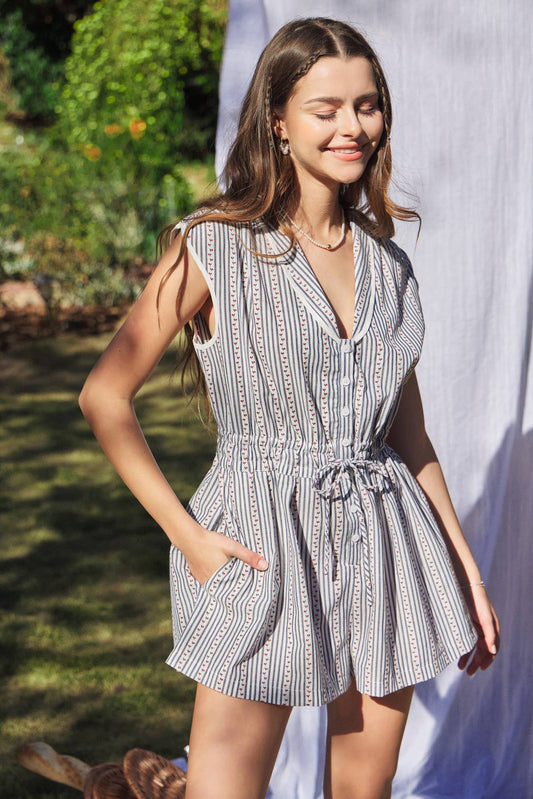 Summer Picnic Romper
