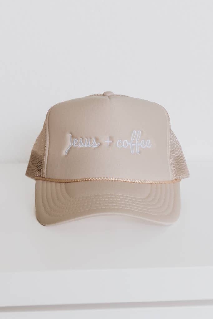 Jesus+Coffee Hat