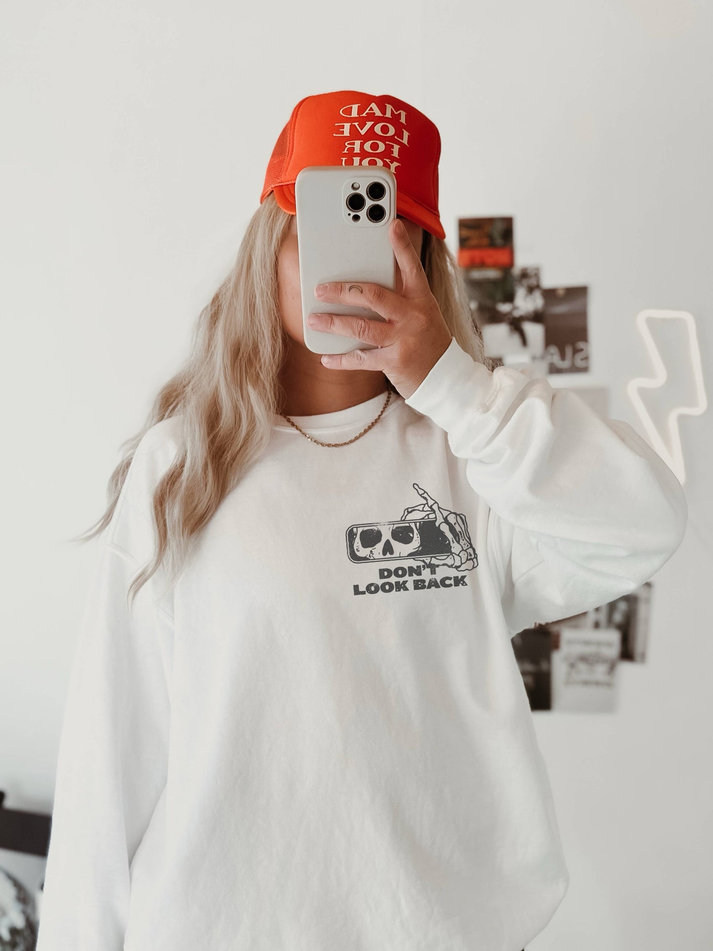 Don't Look Back Crewneck