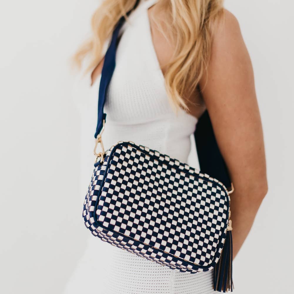 Woven Willow Crossbody Bag