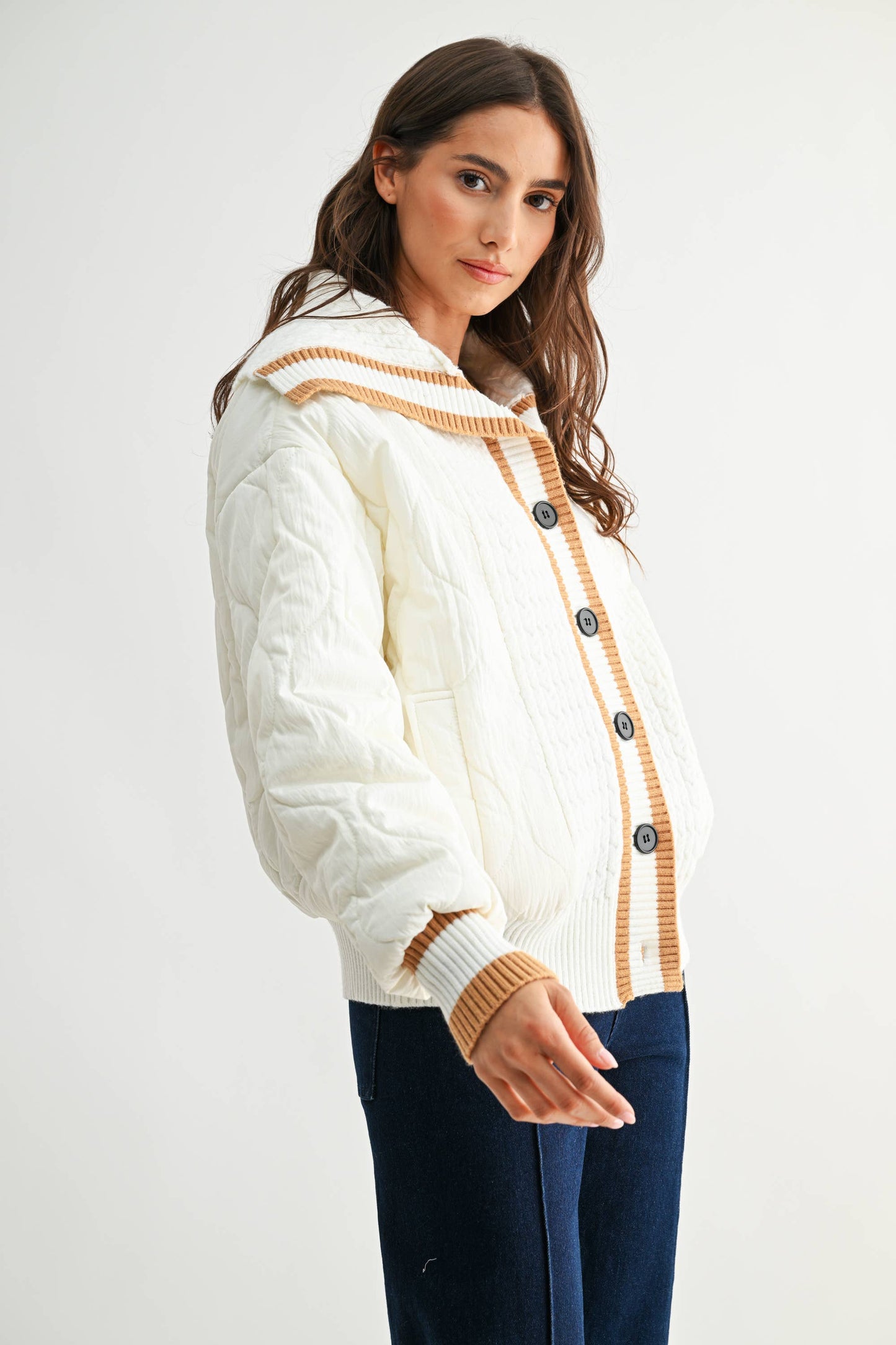 Blondie Quilted Knit Jacket