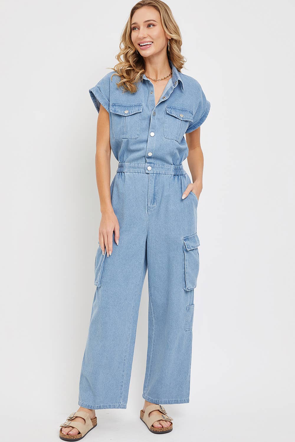 Trisha Denim Jumpsuit
