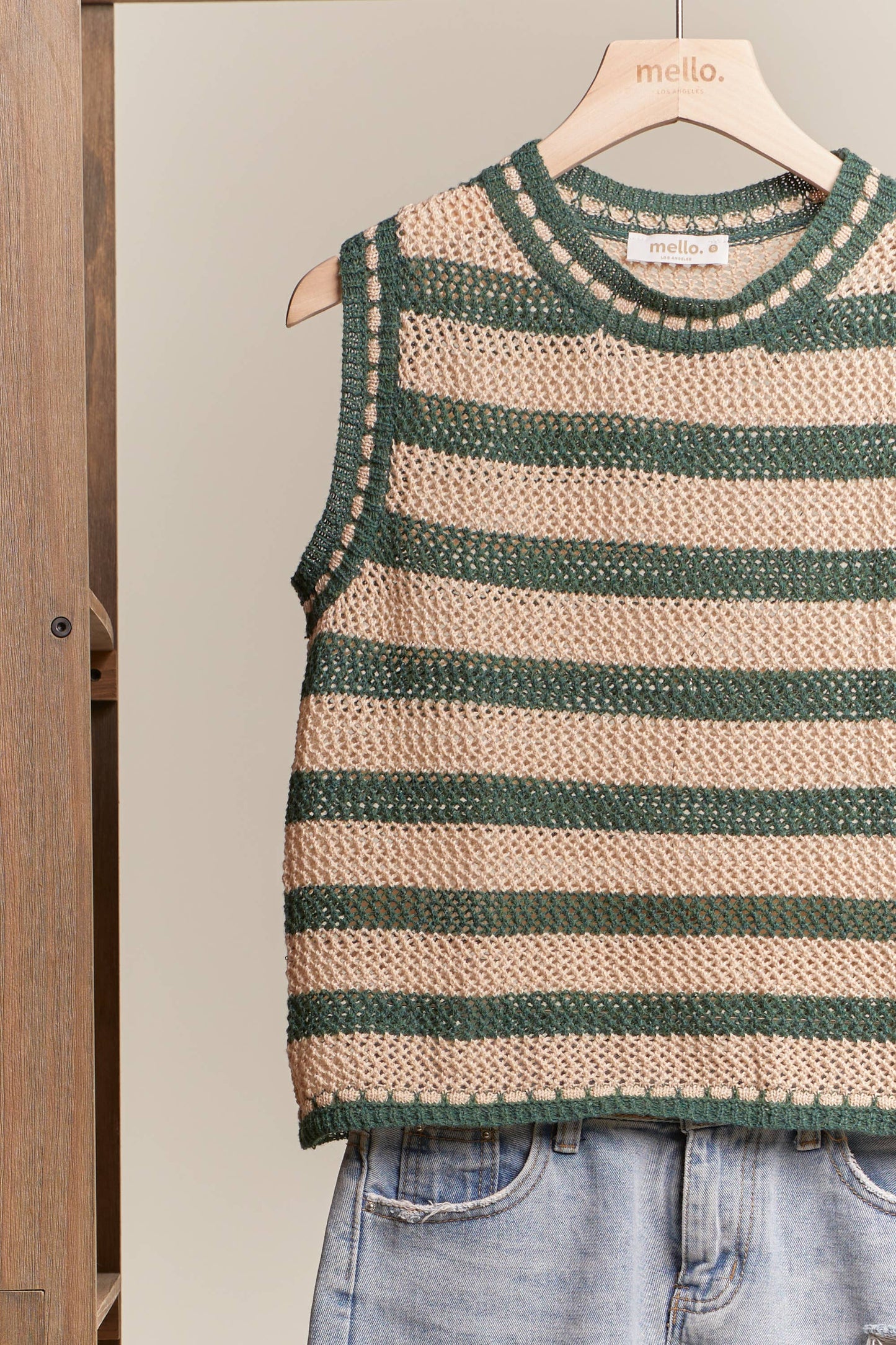 Honey Crisp Knit Vest