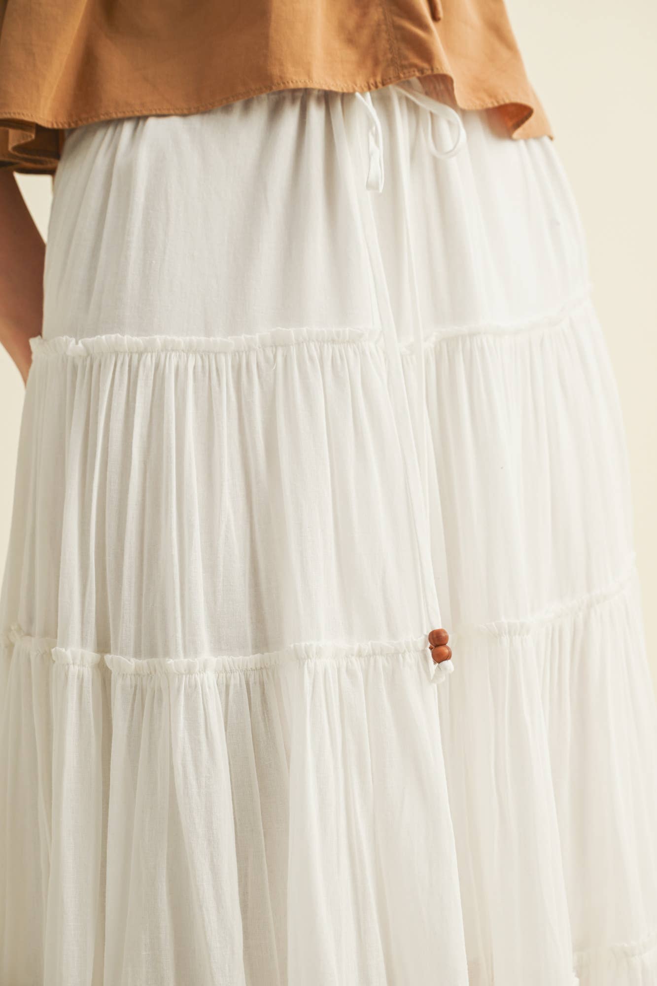 Tiered Maxi Skirt