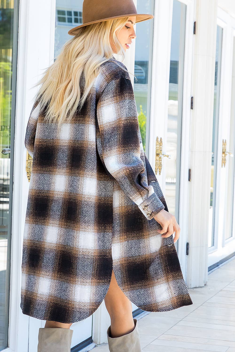 Farrah Flannel Shacket