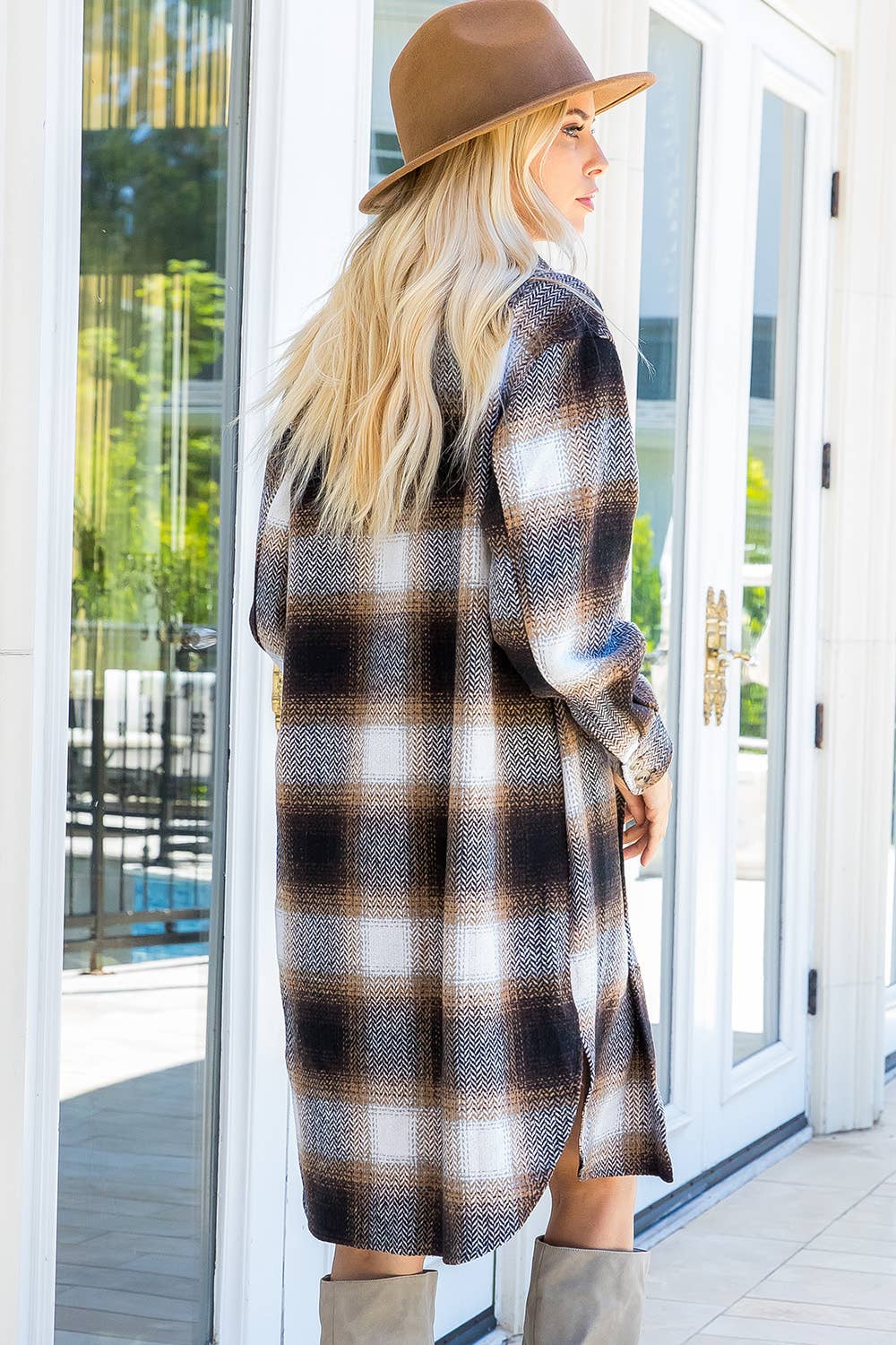 Farrah Flannel Shacket