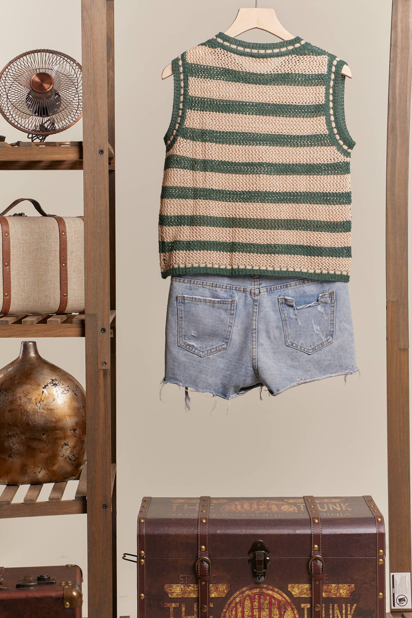 Honey Crisp Knit Vest