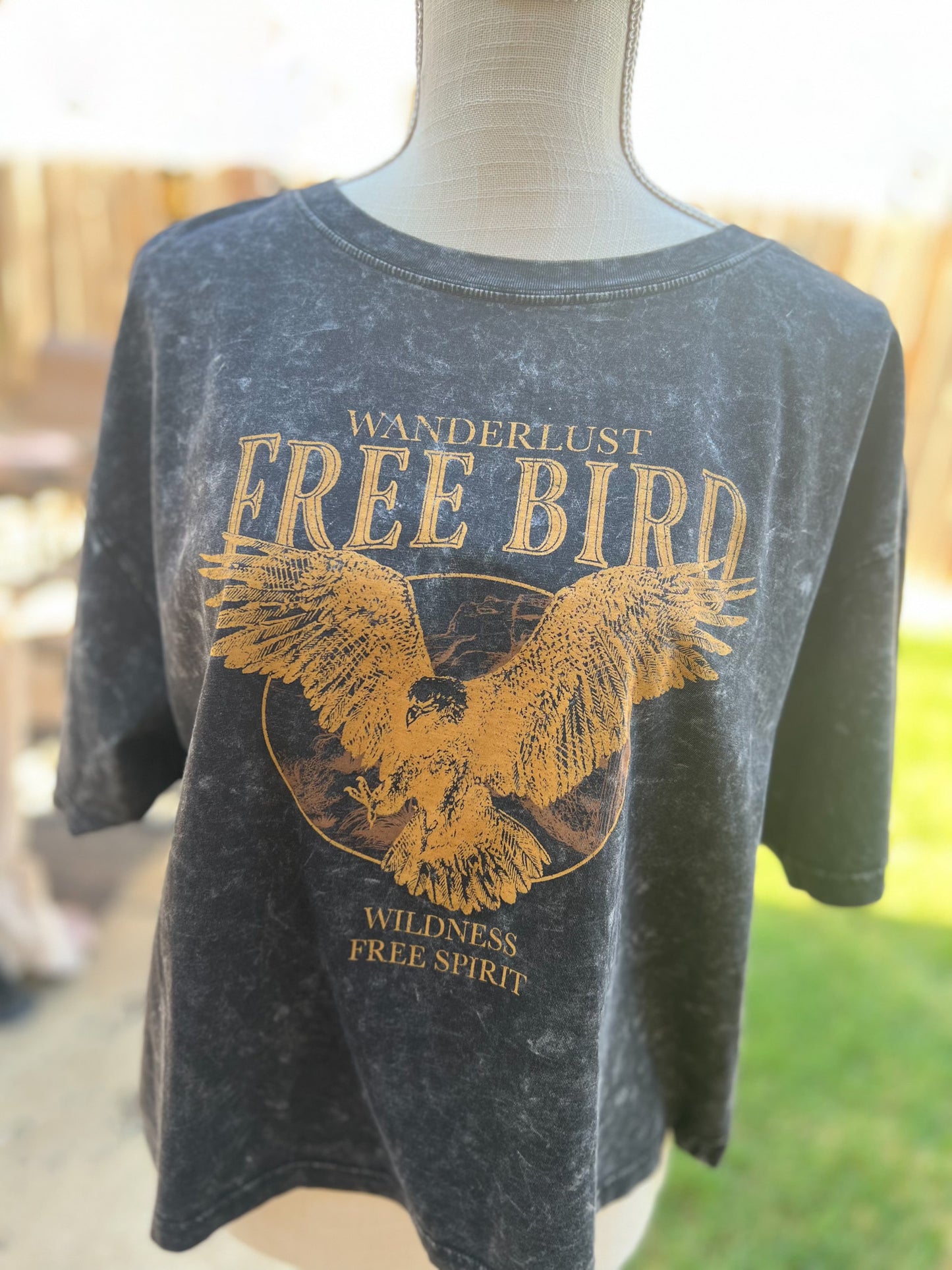 Free Bird Relaxed Crop Top