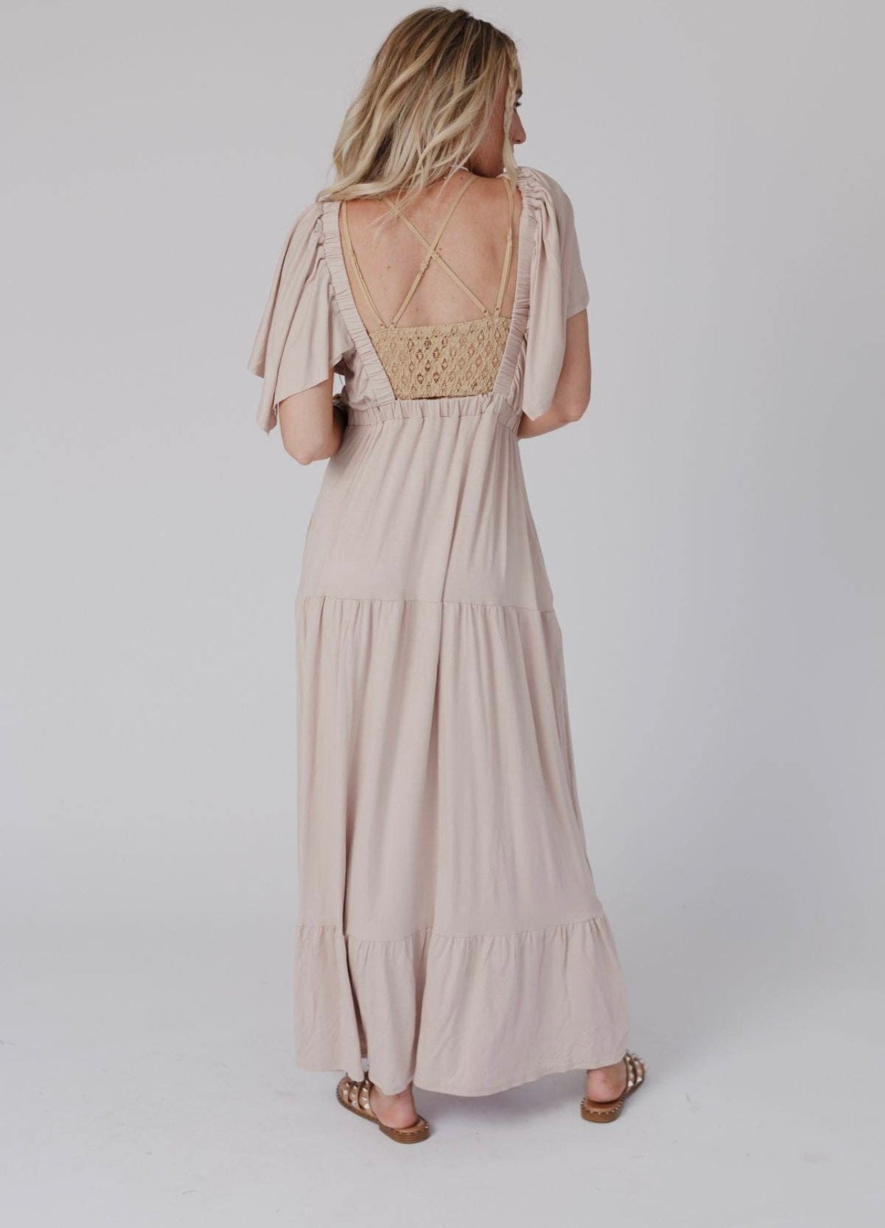 Ruffle My Feathers Maxi Dress