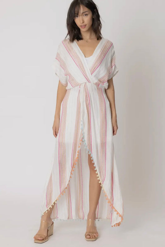 Catalina Pom Pom Dress