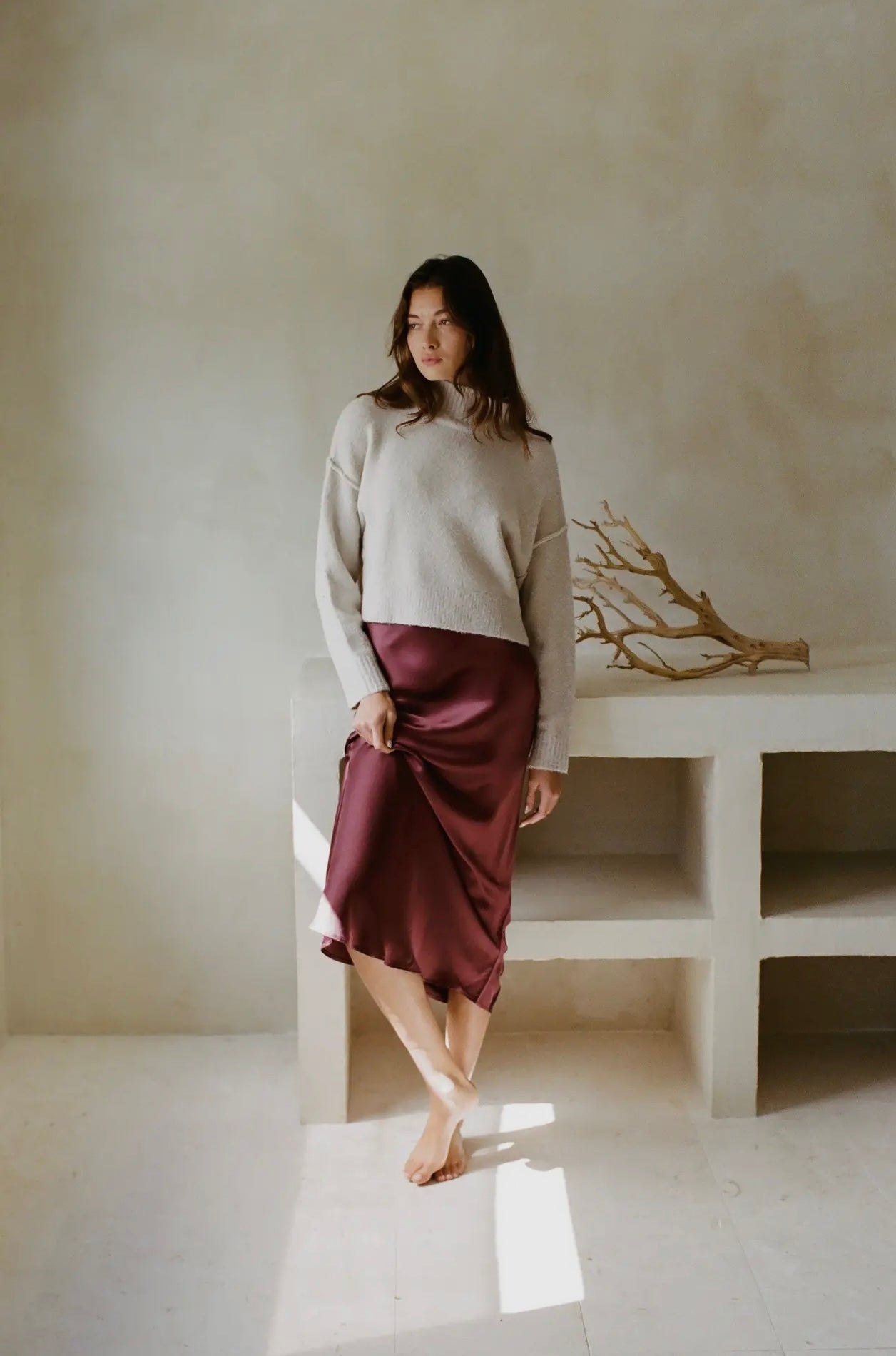 Candi Satin Skirt