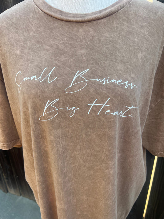 Small Business Big Heart Tee