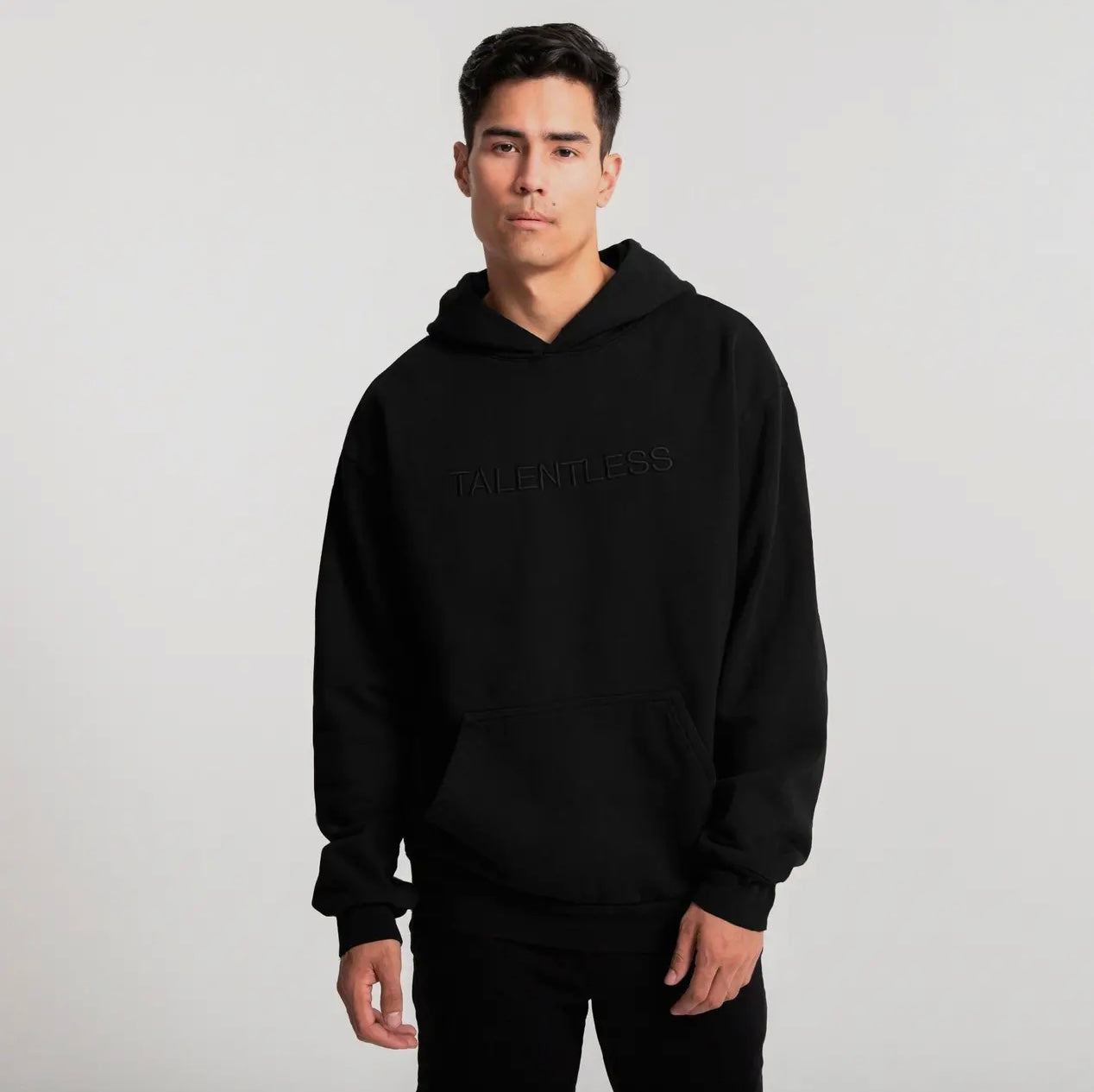 Talentless Circle Embroidered Hoodie