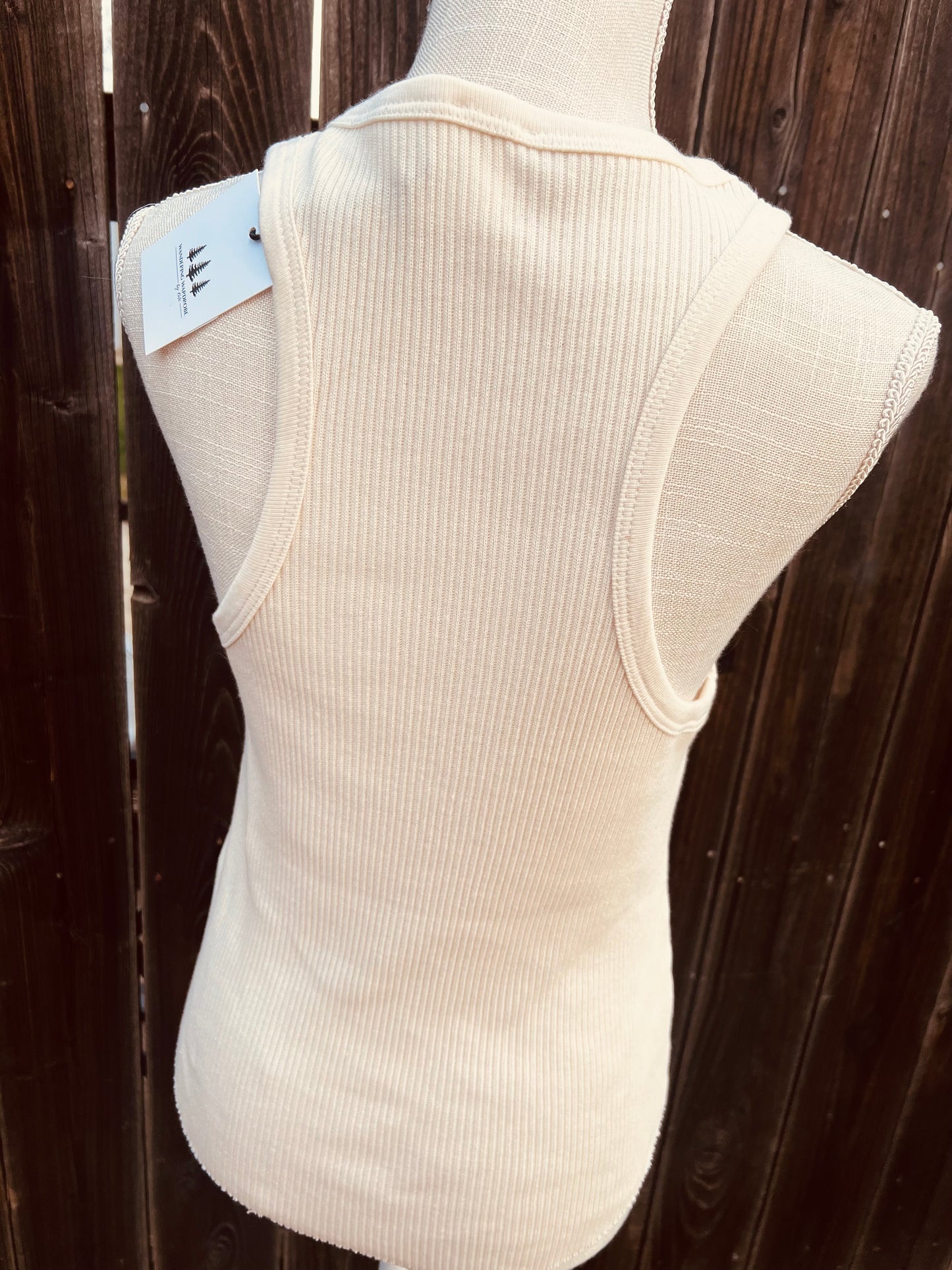 Rachel Racerback Knit Top