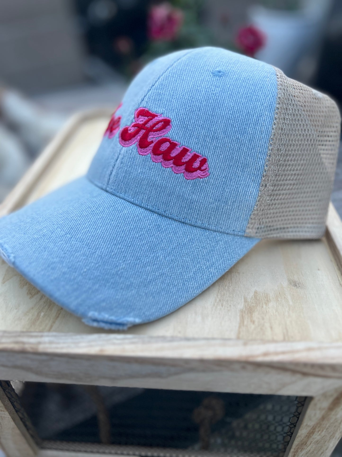 Yee Haw Denim Hat