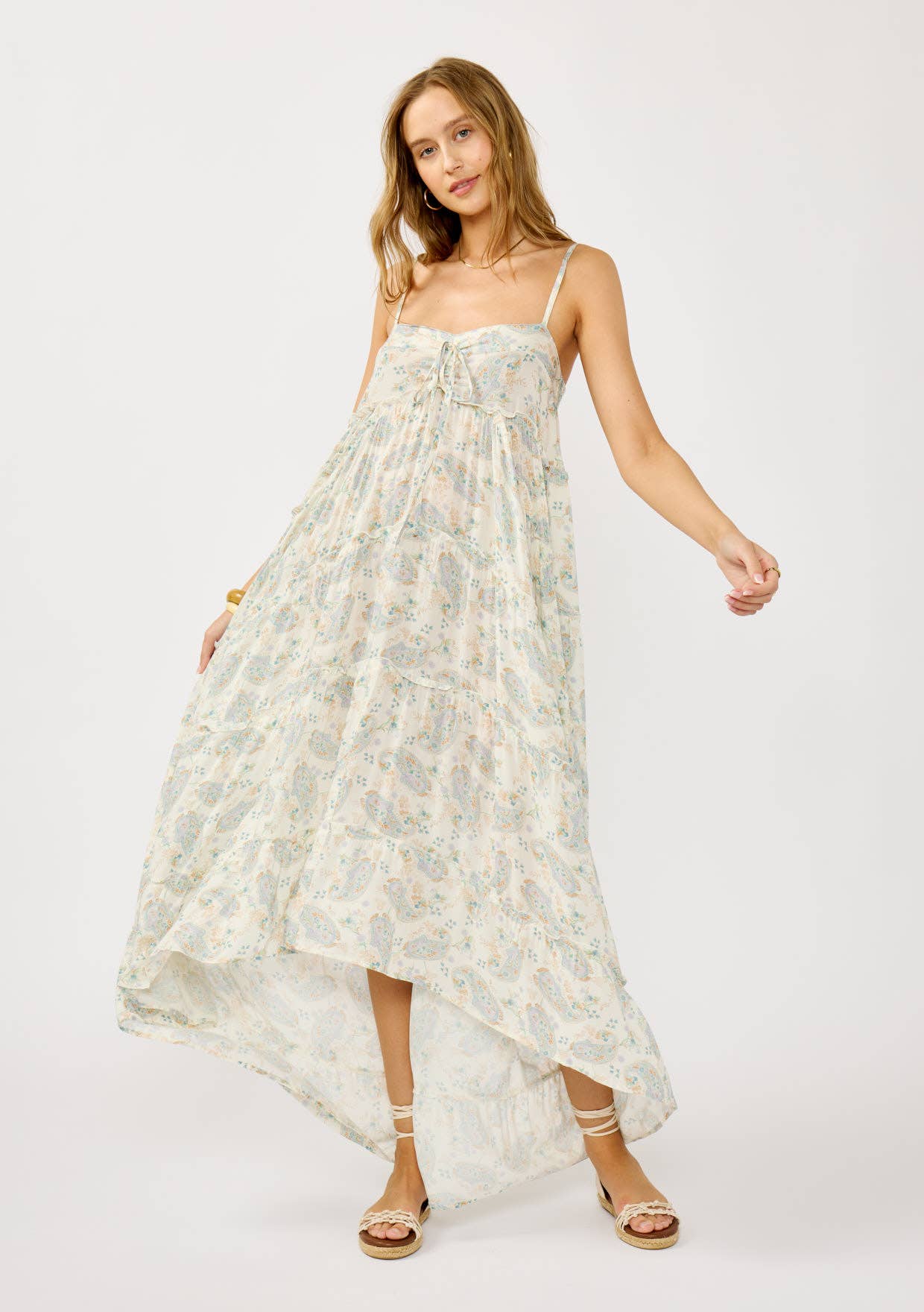 Coachella Floral Maxi Dress