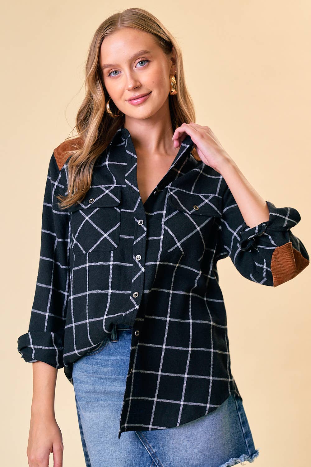 Ryder Oversized Plaid Shirt