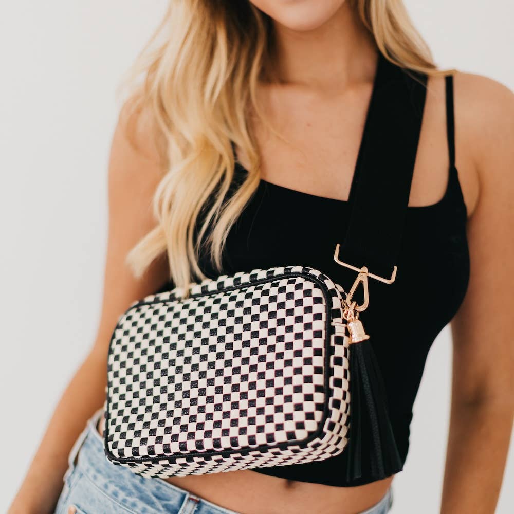 Woven Willow Crossbody Bag