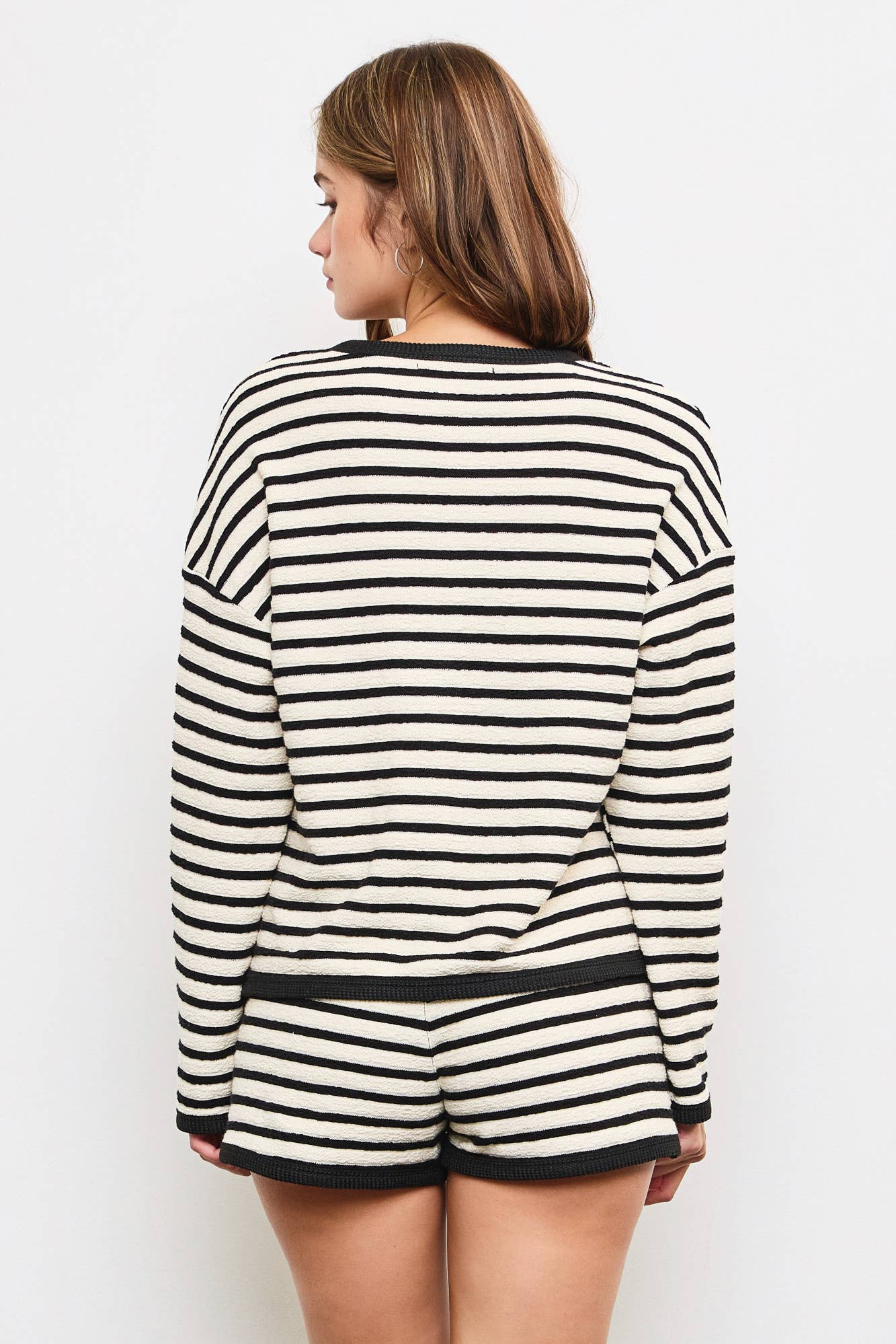 Raven Striped Cardigan