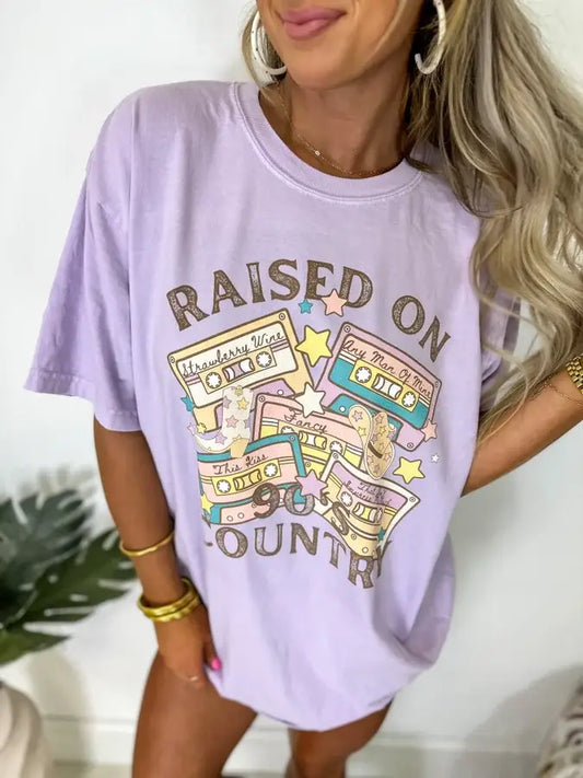 Raised On 90's Country Tee