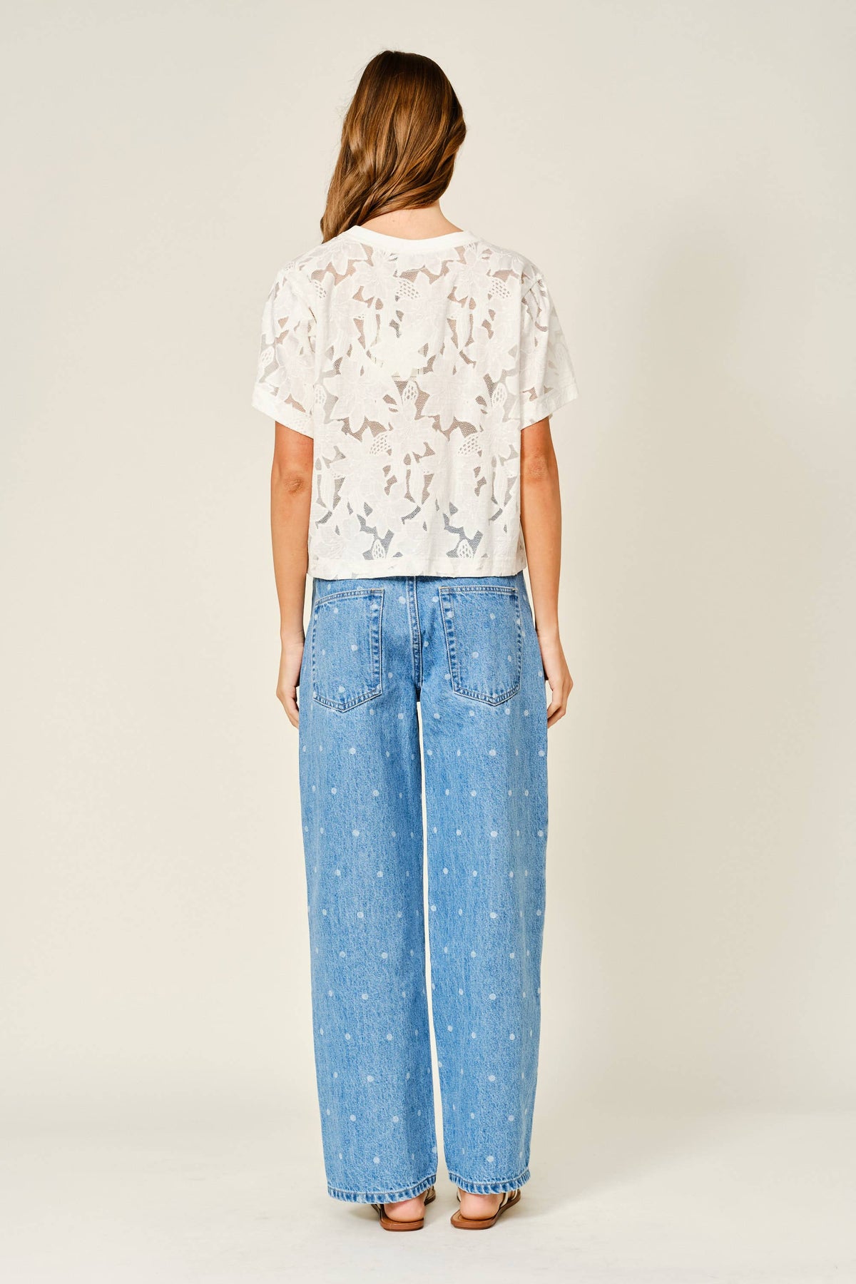 Adeline Lace Floral Blouse