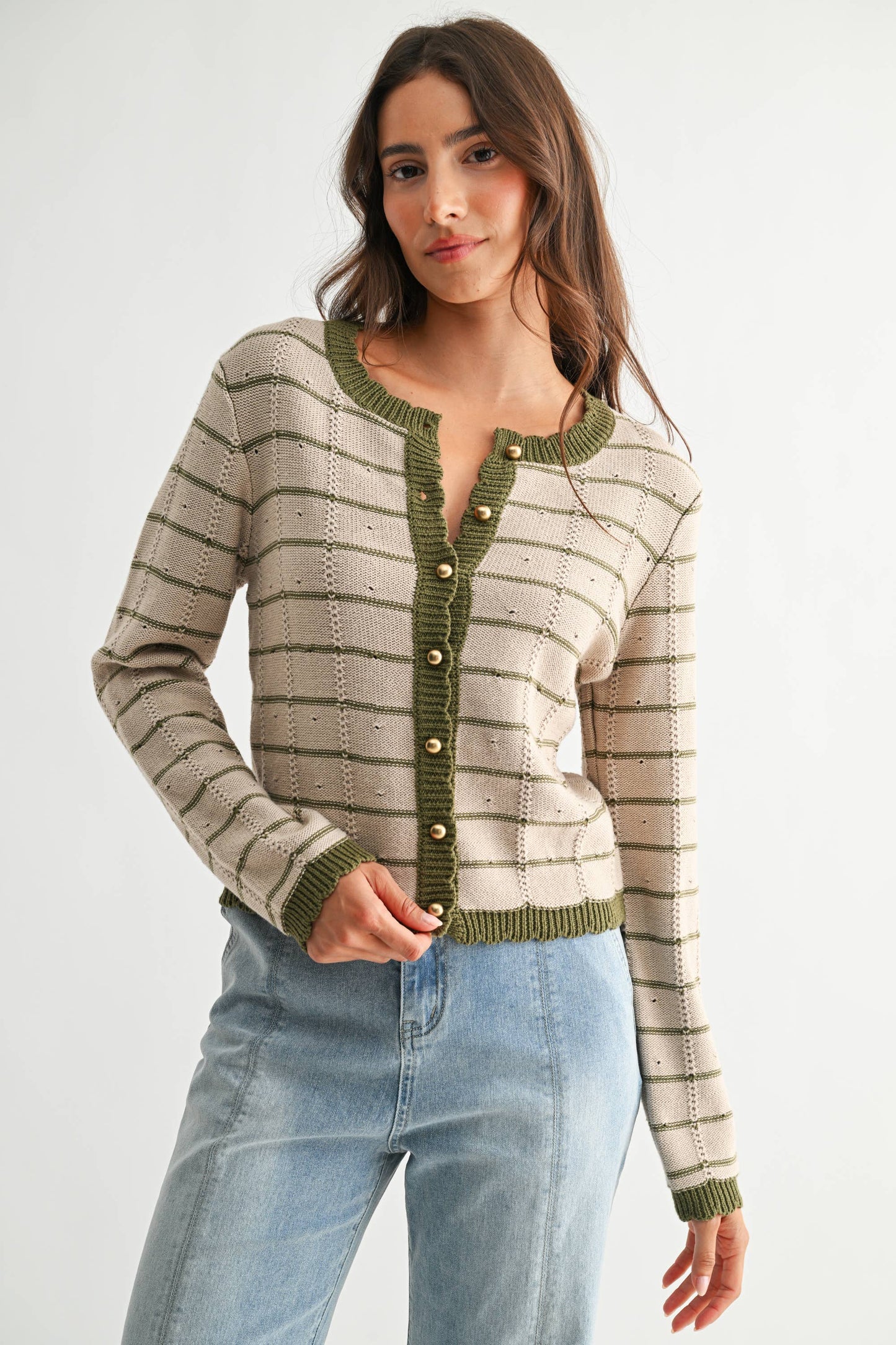 Lucy Button-Up Cardigan