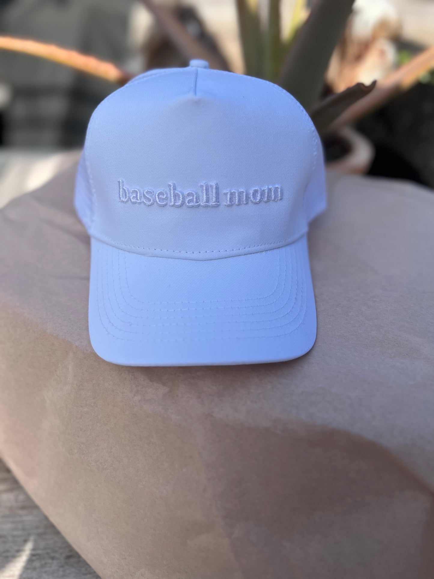 Baseball Mom Snapback Hat