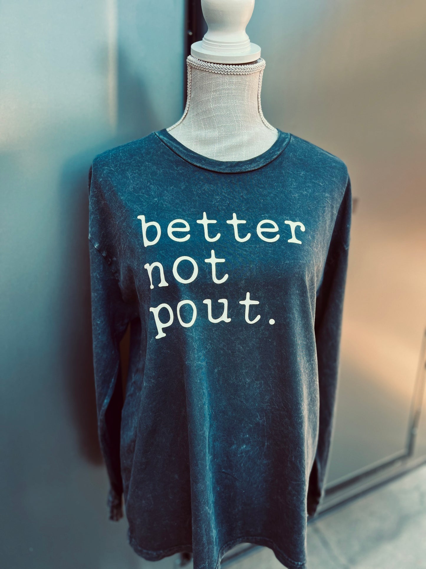 Better Not Pout Graphic Long Sleeve