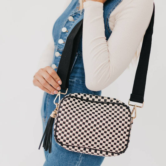 Woven Willow Crossbody Bag