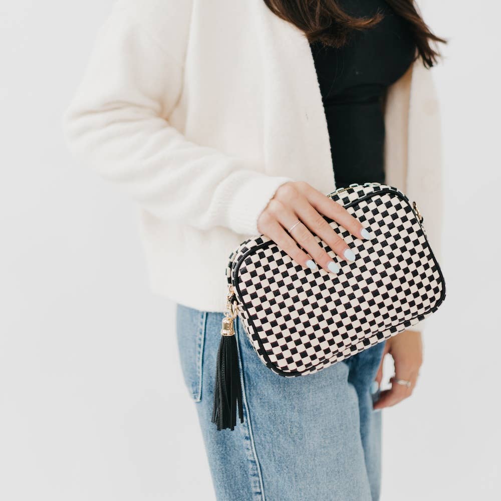Woven Willow Crossbody Bag