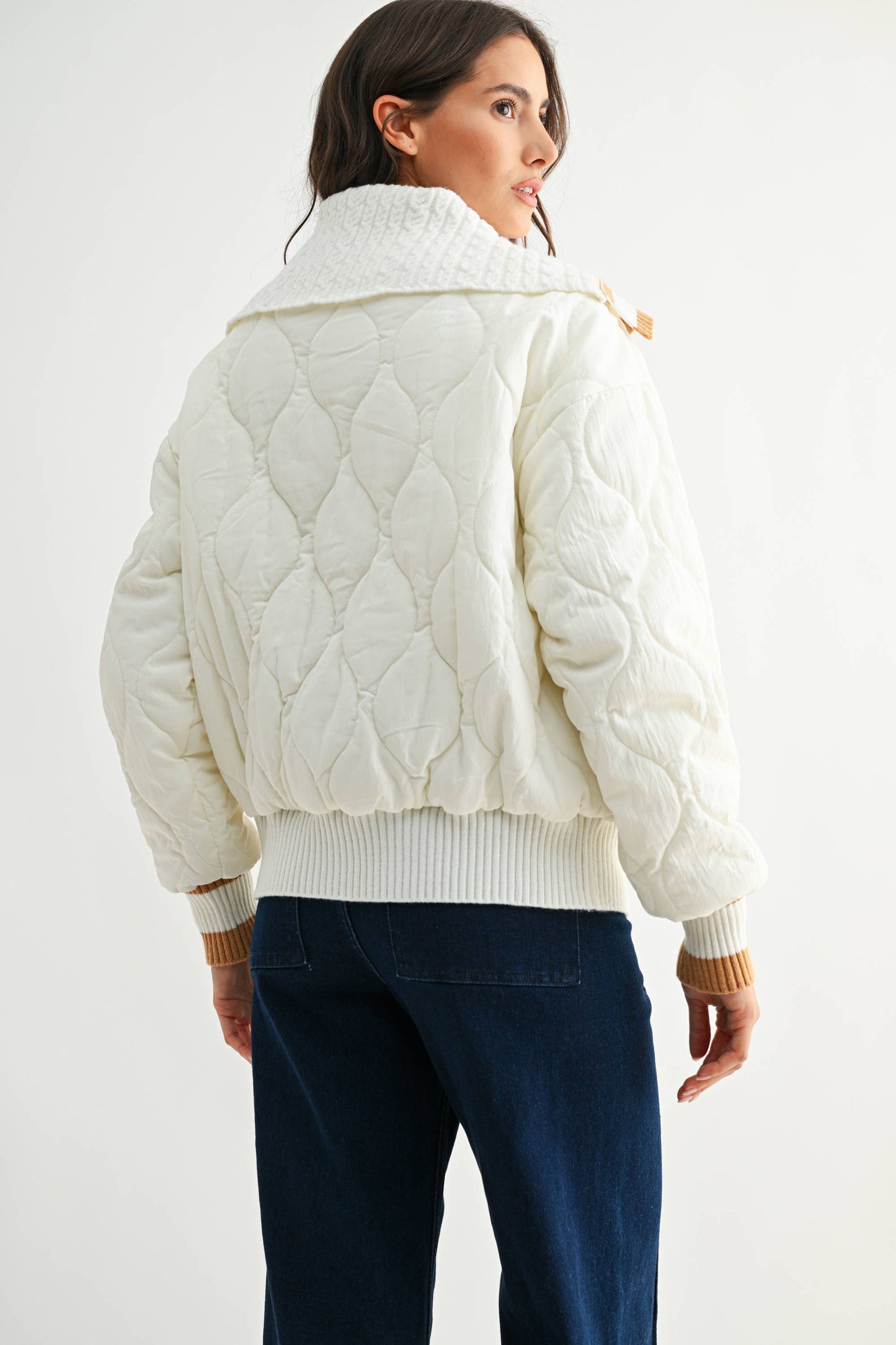 Blondie Quilted Knit Jacket