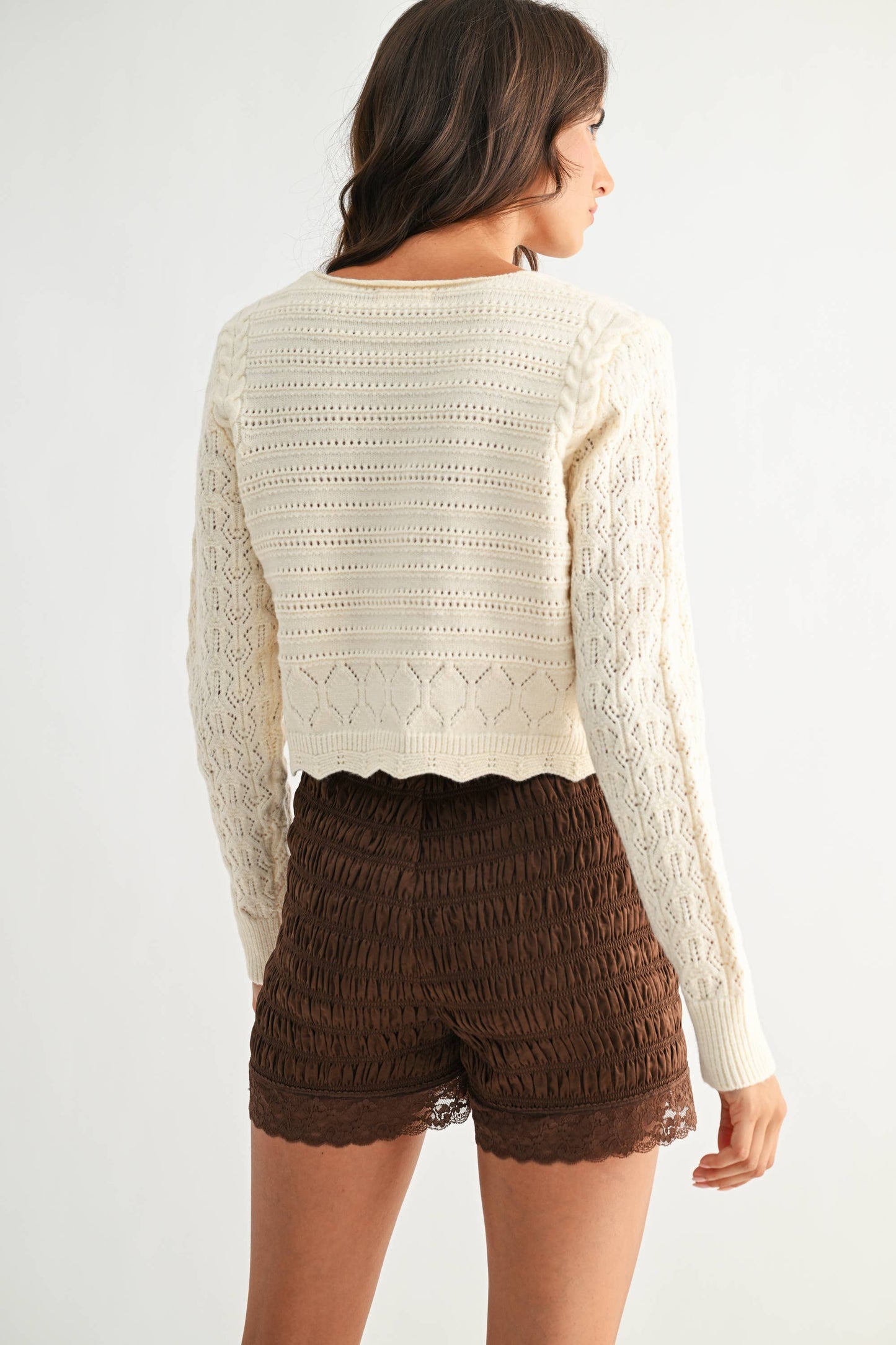 Lacey Knit Sweater