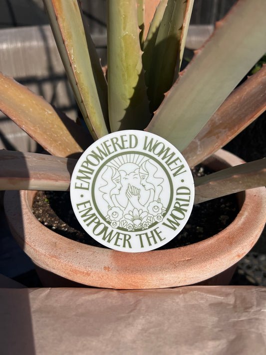 Empowered Women Sticker