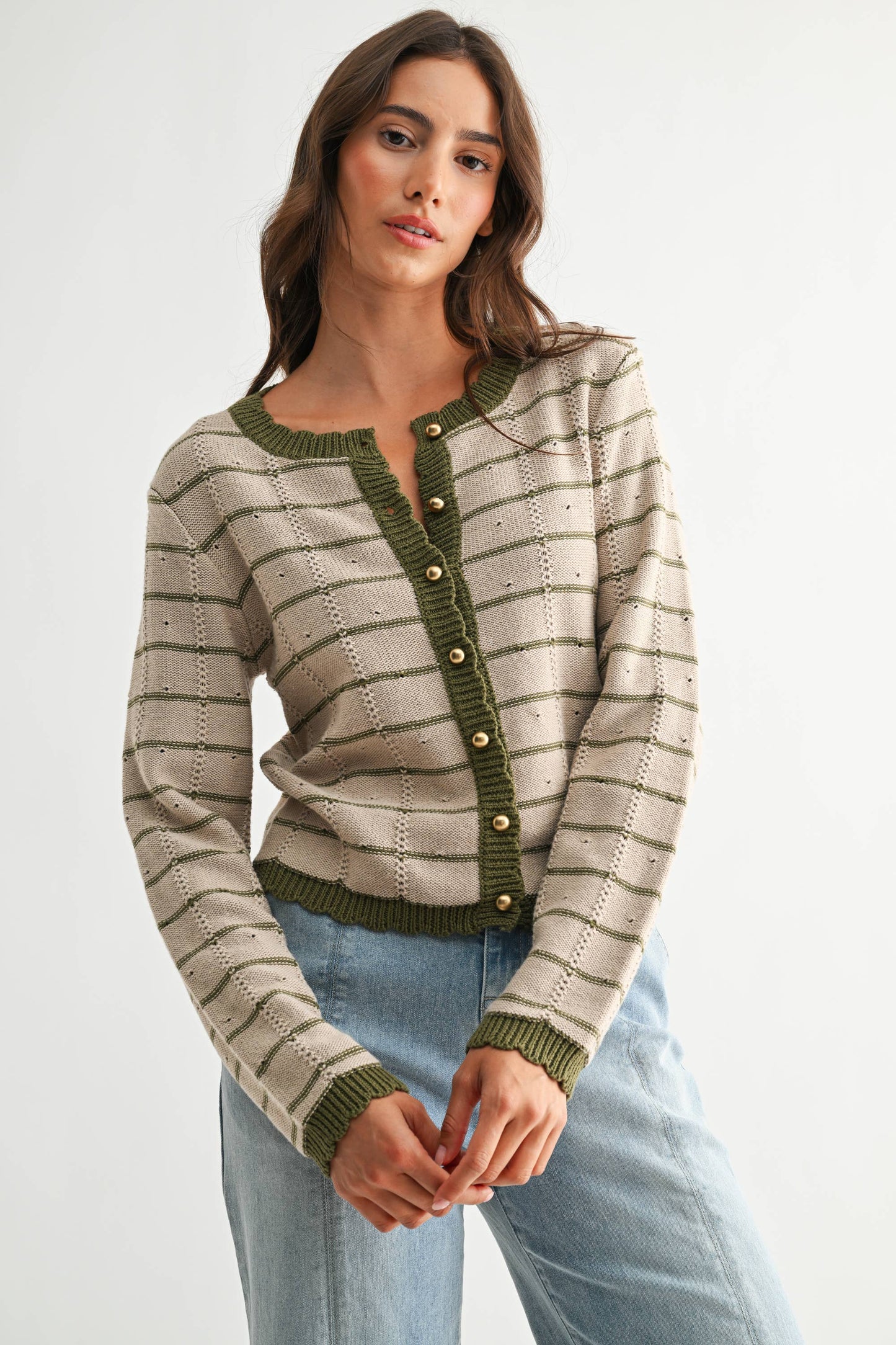 Lucy Button-Up Cardigan