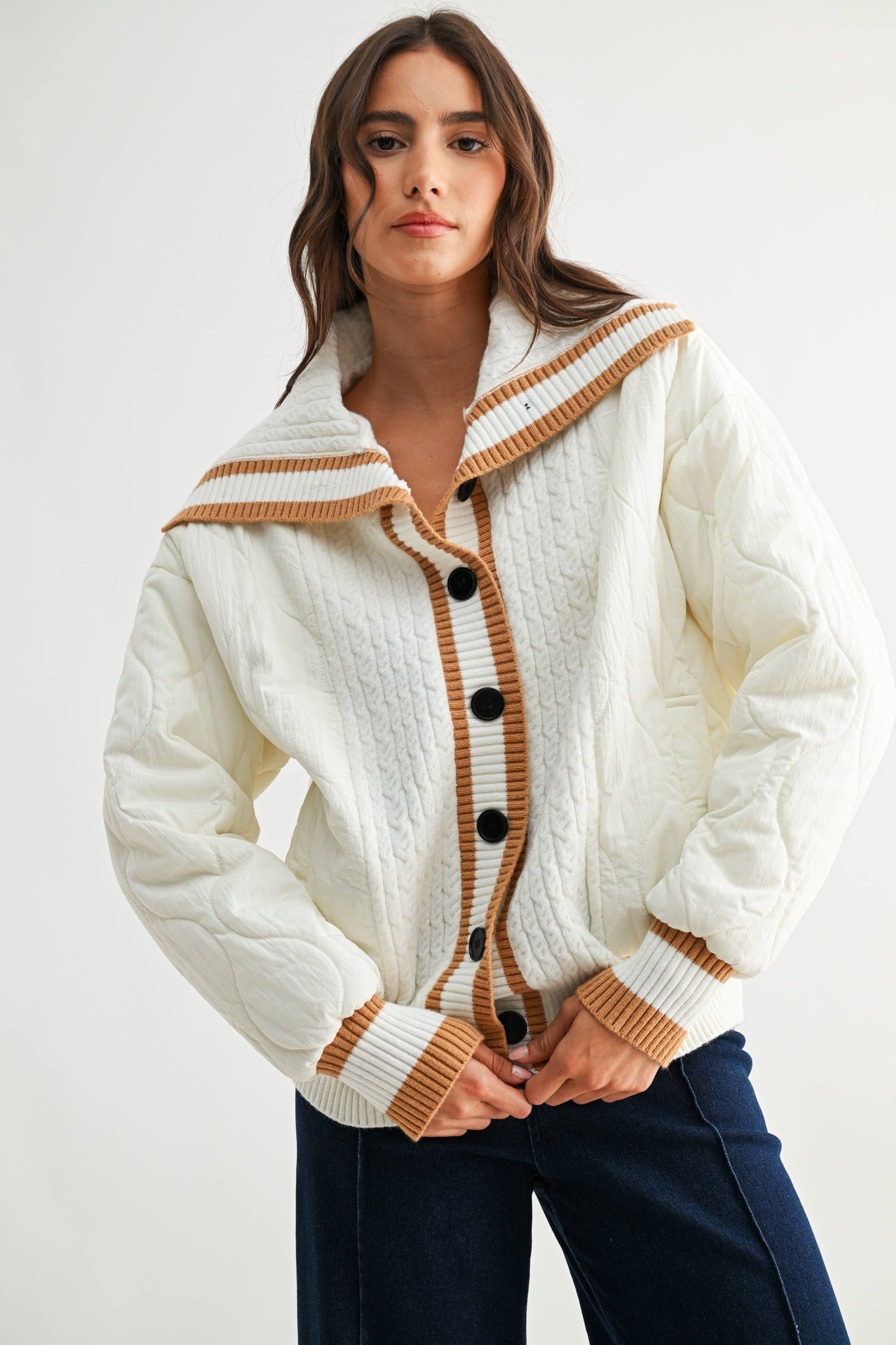Blondie Quilted Knit Jacket