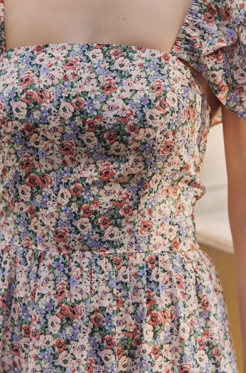 Brunch Me Floral Dress