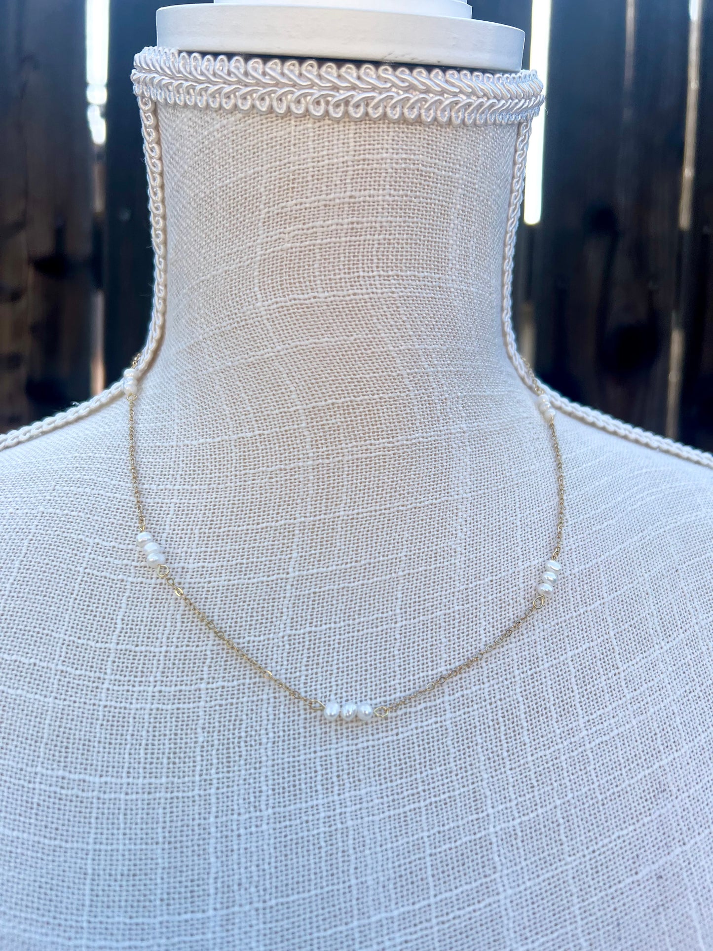 Pearl Beaded Necklace