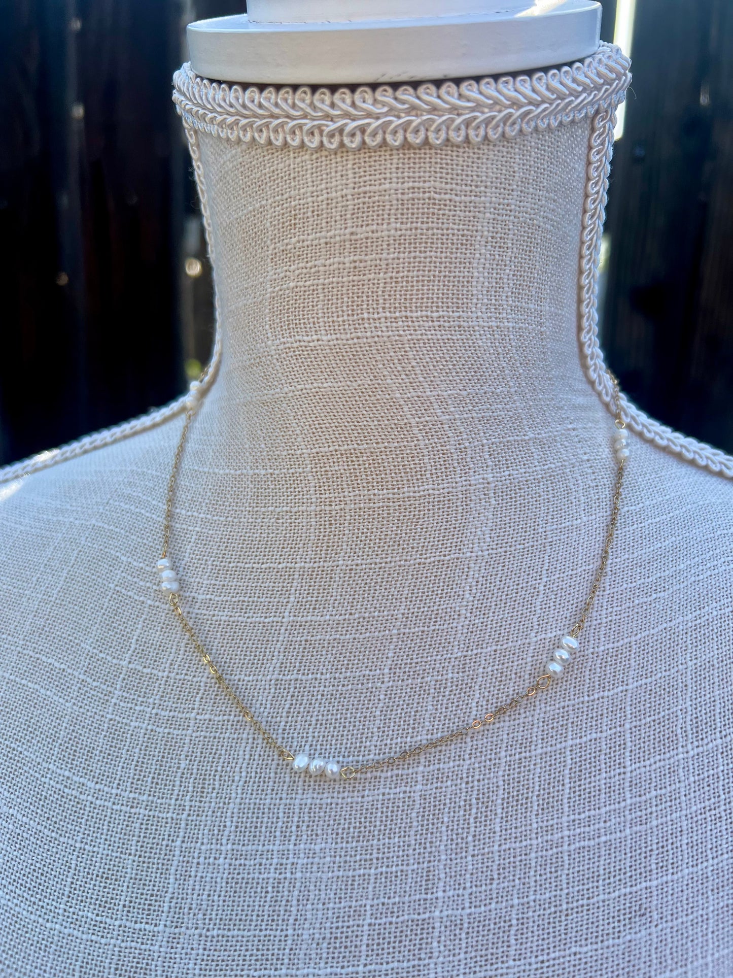 Pearl Beaded Necklace