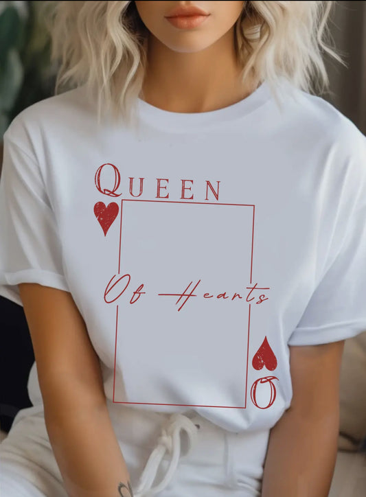 Queen of Hearts Tee